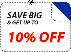 Save Big & Get up to 10% Off